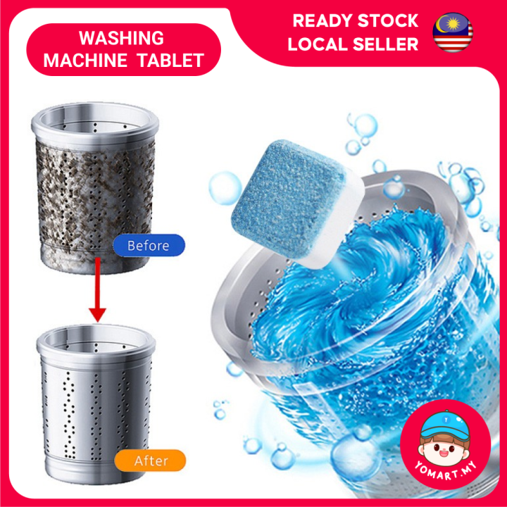 Washing Machine Cleaning Tablet Pill Deep Cleaning Effervescent Tablets Dirt Remove Cleaner