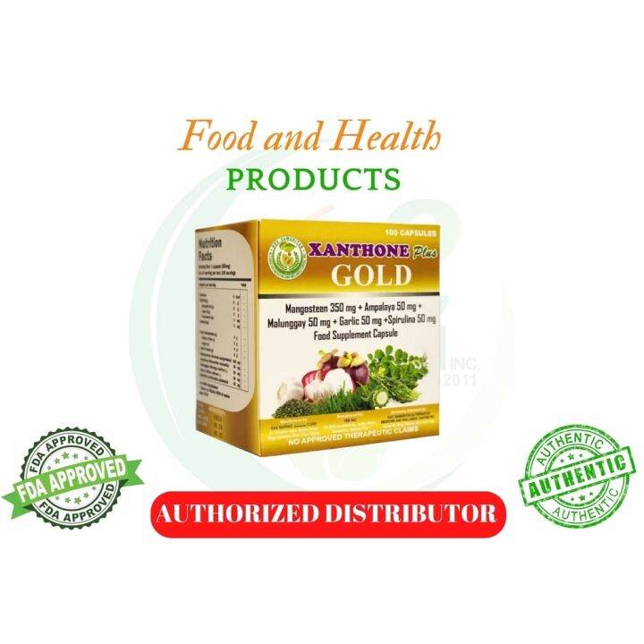Xanthone Plus Gold Food Supplement Capsule 10 capsule Lazada PH