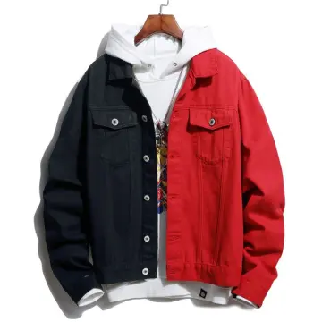 Red blue clearance and white jacket