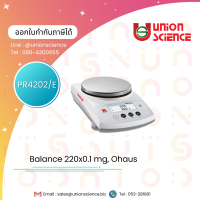 PR4202/E OHAUS เครื่องชั่งดิจิตอล ทศนิยม 2 ตำแหน่ง Balance 4200 x 0.01 g #PR4202/E