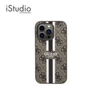 GUESS เคส PU 4G With Printed Stripes สำหรับ iPhone 14 Pro | iStudio by copperwired