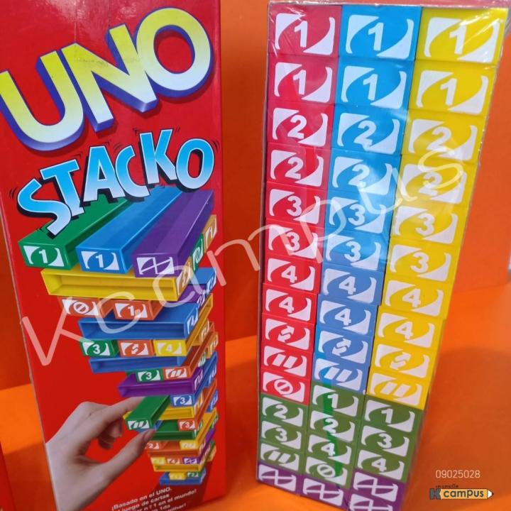 เกมส์ตึกถล่ม-uno-stacko-กล่องแดง-ดึงล้ม-ราคา-ชุด