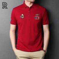 287303G [HOT] เสื้อโปโลแขนสั้นคอปก 5 สีคลาสสิกสำหรับผู้ชาย Polo-t