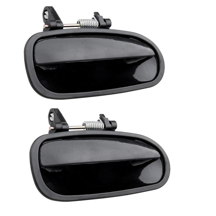 2pcs-new-rear-exterior-outside-door-handles-set-lh-rh-black-for-1996-2000-honda-civic