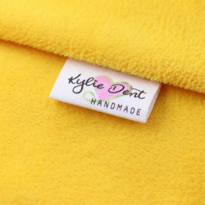 Custom Sewing label, Handmade Tags, Custom kids Name Labels,Cotton Ribbon labels, Logo Labels(MD0011)