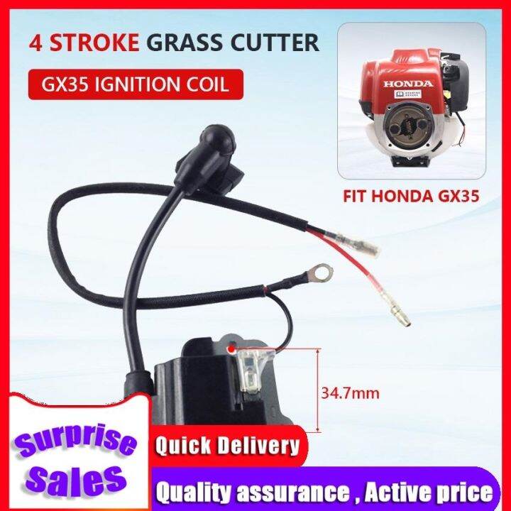 [legit] Ignition Coil for Honda GX35 KGX35 4 Stroke Grasscutter Engine