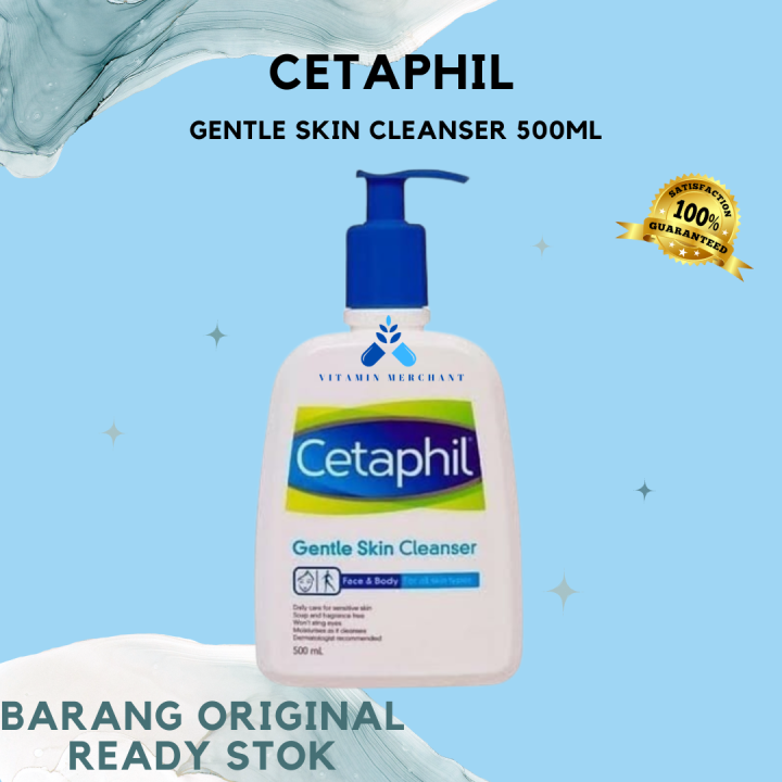 Cetaphil Gentle Skin Cleanser 500ml Lazada Indonesia