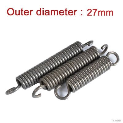 ✿  1Pcs Tension Extension Spring 65Mn Steel Material Expansion Springs Wire Diameter 4.0mm Outer Diameter 27mm Length 85mm - 500mm