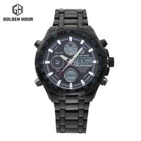 Electronic watch multi-function student mens watch sports watch watch led watch 【QYUE】