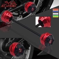 YZF-R3 Front Rear Axle Fork Crash Sliders Wheel Falling Protector Kit Motorcycle CNC For YAMAHA R3 r3 YZF R3 2015-2022