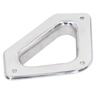 40mm/1.57in Thick Hawse Fairlead 316 Stainless Steel Heavy Duty Triangular Fairlead Hole Boat Hardware for Marine