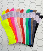 ถุงเท้าผู้หญิงความยาวหัวเข่า แบบแห้งเร็ว SYLPH Quick-Drying Knee Socks L35146 - Love Green