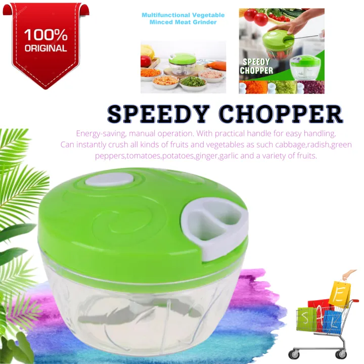 High Quality Kitchen Fruit Vegetable Chopper Speedy Chopper Onion Chop