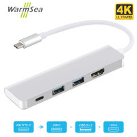 USB Type C HUB Thunderbolt 3 Adapter Dex Station for Samsung Galaxy Note 8 S8 S9 With HDMI 4K USB 3.0 Ports for Pro