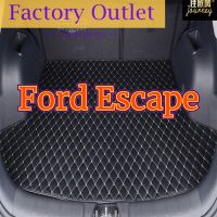 [คลังสินค้าพร้อม] สำหรับ Ford Escape Trunk Mats Antiskid Car Cargo Mats PU Leather