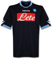 ✺ Unpopular football M Kee genuine Serie A Naples away short-sleeved jersey childrens adult quick-drying game suit