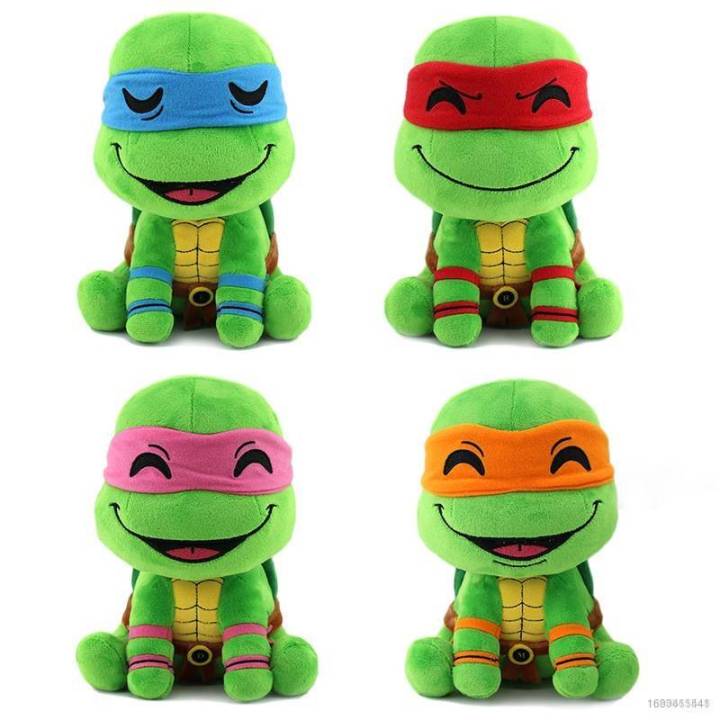 yelan-tmnt-หมอนตุ๊กตาเต่านินจา-กลายพันธุ์-ของเล่น-ของขวัญ-สําหรับเด็ก-วัยรุ่น-ตกแต่งบ้าน