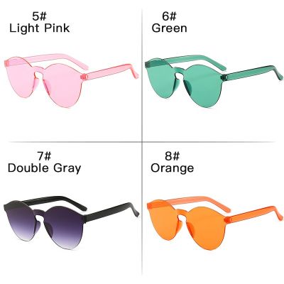 LUSEEN Sunglasses ashion Eyeglasses Round Cat Eye Korean Glasses AG1100