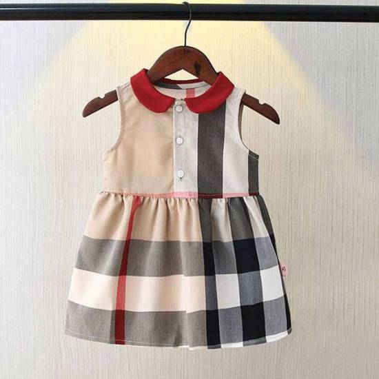 Shop quần áo trẻ em tại Hải Phòng - Váy thô họa tiết chấm bi