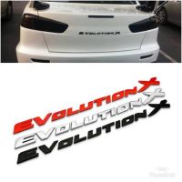 โลโก้ evolotion x สำหรับรถมิตซู 1 ชุด เลือกสีในข้อความ