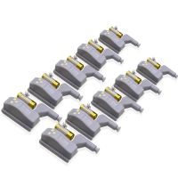 10Pcs LED Smart Touch Cabinet Hinge Light Cupboard Hinge Lamp Sensor Light Night Light for Kitchen  Closet Wardrobe Door Lamp Ceiling Lights