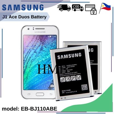 แบตเตอรี่ ใช้สำหรับเปลี่ยน Samsung Galaxy J1 Ace Duos Battery | Model: EB-BJ110ABE (1800mAh) Original High Quality Battery **แบตเตอรี่รับประกัน 6 เดือน**