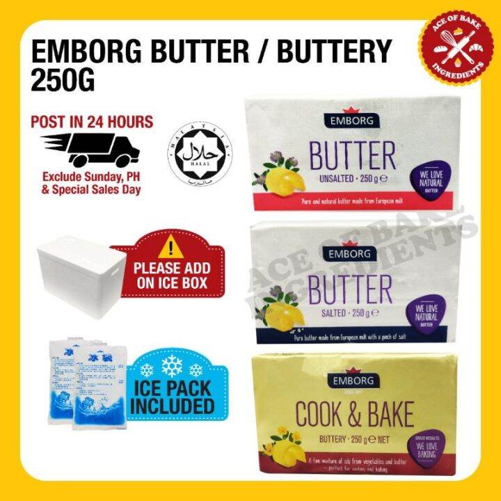 Butter, 200g [Salted/ Unsalted]/BUTTERY 250G Lazada