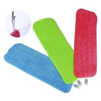 3Pcs Microfiber Absorbent Mop Pad Replacement Floor Cleaning Dust Remove Cloth Velcro mop cloth cover mop head accessories