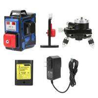 【ห้ามพลาด】【Clearance Price】【Time - Laser Level จำกัด Promotions】IP54 12 เส้น 360 องศาวัดเลเซอร์อุปกรณ์วัดระดับเครื่องมือ US ปลั๊ก 110 โวลต์