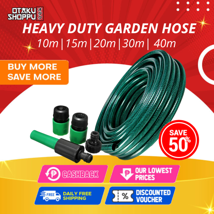 Otaku Shoppu Hose Water for Garden 1/2" Size 10 Meters / 20