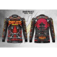 [In stock] 2023 design hybrid sakura warrior - druid projectmotorcycle jersey cycling jersey long shirt，Contact the seller for personalized customization of the name