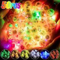 Tiny LED Balloon Lights Colored Luminous Flash Tumbler Light Mini Round Glow Ball Lamp for Lantern Christmas Wedding Party Decor