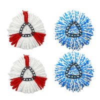 4 Pcs Mini Mop Head Refill Microfiber Spin Mop Replacement for O-Cedar EasyWring RinseClean Spin Mop Replace Refills