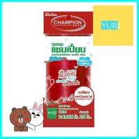 ถุงขยะม้วน CHAMPION มอร์นิ่งเฟรช 24x28 นิ้ว สีแดง 20ใบGARBAGE BAGS CHAMPION 24X28" MORNING FRESH RED 20PCS **ทักแชทได้ค่ะ ยินดีบริการ**