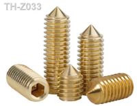 M3 M4 M5 M6x3mm 4mm 5mm 6mm 8mm 10mm 12mm 16mm 20mm Brass Hex Hexagon Socket Allen Head Grub Cone Point Set Screw