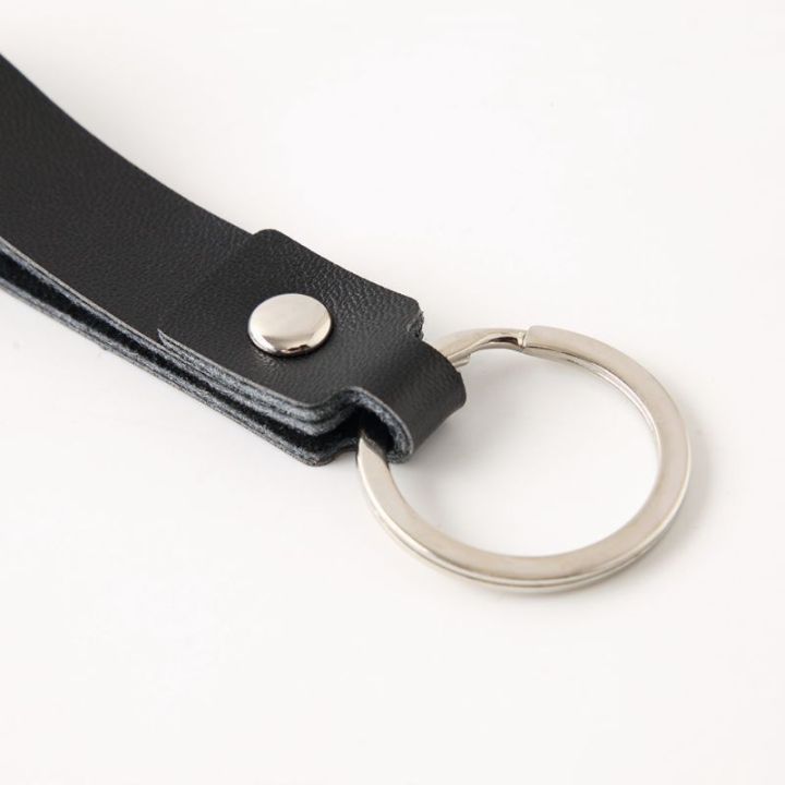 pob-ที่ใส่กุญแจ-handmade-ของแท้หนัง-sliver-สายคล้องพวงกุญแจพวงกุญแจเครื่องประดับ