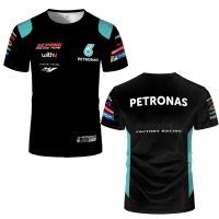 Oversized T Shirt Racing Spectators Petronas Team F1 3d T-shirts Men Fashion T-shirt Kids Riding Sports Formula One Tshirt Women