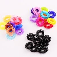 【CC】✤☇  10PCS/Lot New 2cm Small Hair Ropes Colorful Elastic Bands Kid Ponytail Holder Tie Accessories