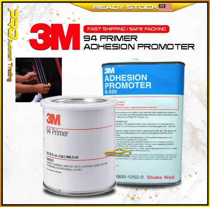 3M Double Tape 94 Primer 946ml 32oz / K520 ADHESION PROMOTER (1L) Lazada