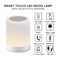 Dailymall ลำโพงบลูทูธไร้สาย LED Light Bluetooth สามารถเล่นเพลงได้ โคมไฟบลูทูธ