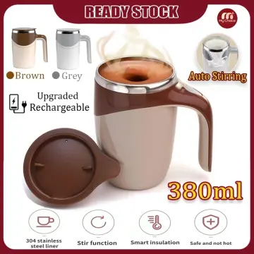 400ml Portable Automatic Stirring Coffee Cup With Magnetic Stirrer