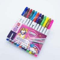 ปากกาเมจิก Master Art มาสเตอร์อาร์ต ปากกาสีเมจิก ปากกาเมจิก 12สี ปากกาสี ปากกาสีน้ำ (12สี/แพ็ค)