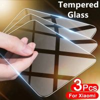 3Pcs Tempered Glass For Xiaomi Poco F4 M5 M5S X4 GT M4 Pro 4G M3 X3 C40 F3 Mi A2 Lite Screen Protector Protective Phone Film