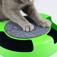 ACat ของเล่นเมาส์ซ่อนเม้าส์หมุน Playboard ของเล่น Cat Claw Board Cat Funny Interactive Amusement Turntable Funny Kitten ToysM