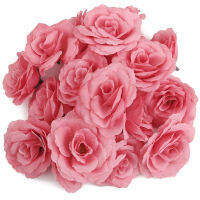 20pcs Artificial Rose Flower Head Corolla DIY Wedding Decoration Diameter of 65mm