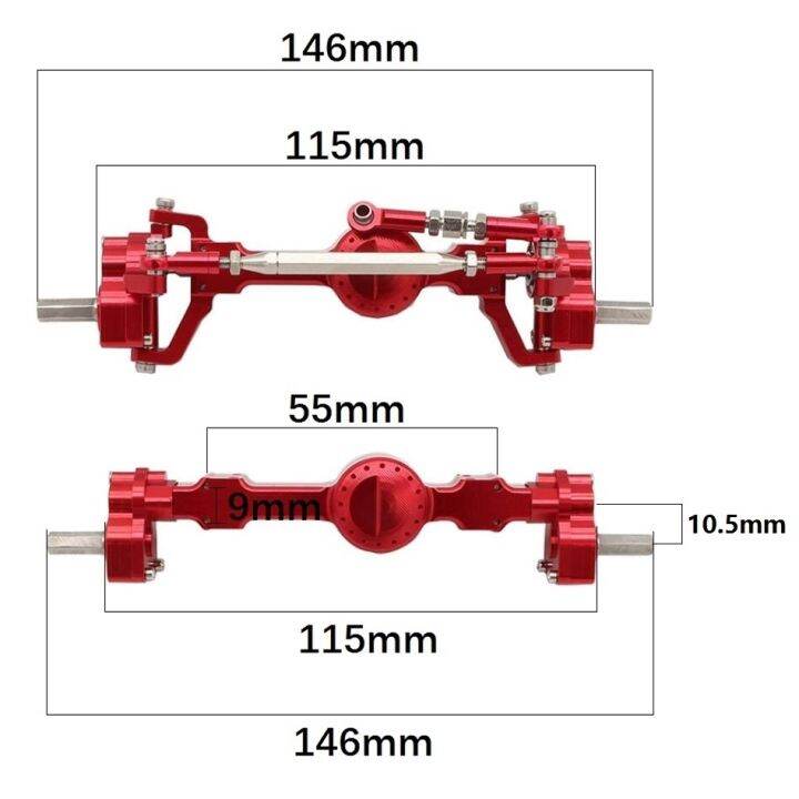 jw-mn99s-d90-d91-d96-mn98-mn45-metal-front-and-rear-portal-axle-set-1-12-car-upgrade-parts