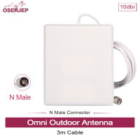 10dBi Antenna 800~2700MHz Dual Band Antenna Externa 2g 3g 4g Modem Applied To Indoor Coverage System with 3m Cable for Mobile/cell Phone Signal Amplification