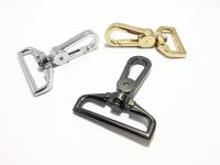 2pcs 25/32 / 38mm Belt Strap Metal Bags Buckle Carabiner Snap Hook Lobster Clasp Dog Collar Clasp DIY Leathercraft Accessories