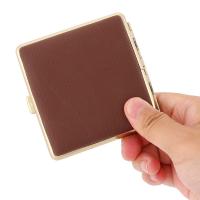 ✟□ 20pcs Brand New Premium Leather Cigarette Case Anti-Pressure Moisture-Proof Cigarette Accessories Men 39;s Gift Belt Gift Box