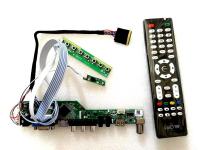 Yqwsyxl Kit for HM185WX1-400 HM185WX1-300 TV HDMI VGA AV USB LCD LED screen Controller Driver Board